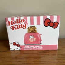 Hello Kitty 2 Slice Toaster - Makes Hello Kitty Toast - Cute &amp; Fun Cooking - $24.99