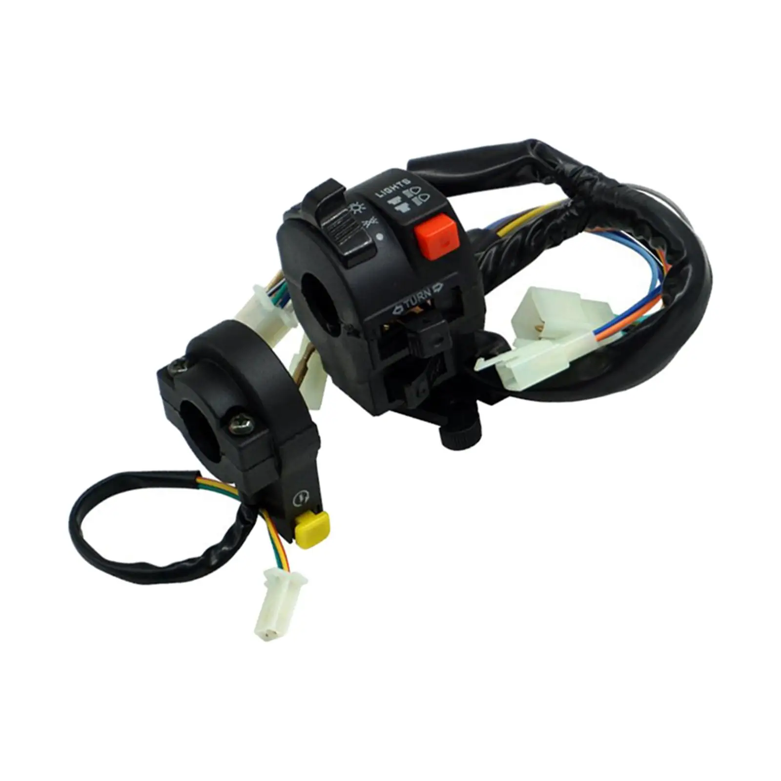 2x Motorcycle Handlebar Control Switch 7/8 inch - Universal Turn Signal, Ignit - £17.52 GBP