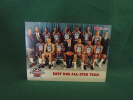1993-94 NBA Hoops #281 - East NBA All-Star Team - Michael Jordan  - 8.0 - £2.57 GBP