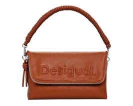 Desigual Women Bag - Designer Brown Shoulder Bag Fashion Handbag Elegant... - $1,488.88 MXN