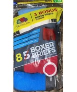 Fruit Of The Loom ~ Boy&#39;s Boxer Briefs 8-Pair Underwear Multicolor ~ S (... - $27.06 CAD