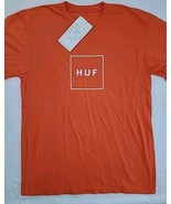 Huf Worlwide Logo T Tee Shirt Tag Mens Size M Nwt Skateboard Street Wear - $5.85