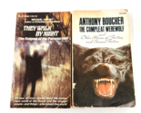 Ace Books Lot of 2 They Walk By Night / The Compleat Werewolf (Ace, 1968... - $24.18