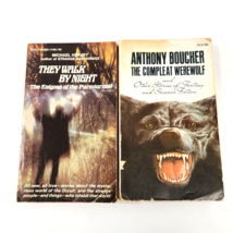 Ace Books Lot of 2 They Walk By Night / The Compleat Werewolf (Ace, 1968-69) - £19.44 GBP