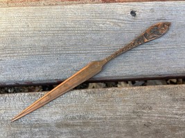 Vtg Yellowstone National Park Copper Letter Opener W Bears - £29.57 GBP