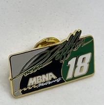 Jason Leffler #18 MBNA Racing NASCAR Race Car Driver Enamel Lapel Hat Pin - £11.54 GBP