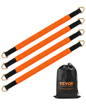 VEVOR Axle Straps, 2 in x 3.2 ft Heavy Duty Axle Tie Down Straps, 12000 lbs - $18.99
