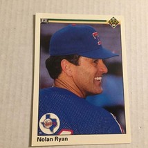 1990 Upper Deck Texas Rangers Hall of Famer Nolan Ryan Trading Card#544 - £3.19 GBP