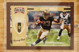 2011 Panini Threads Pro Gridiron Kings Framed 16/100 Pierre Thomas #17 Saints - $4.94