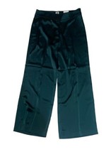 Anne Klein Wide Leg  Pants Olive Green Size 12 New - $35.55