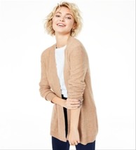 New Charters Club Brown Open Front 100% Cashmere Long Cardigan Size Xl $159 - £71.93 GBP