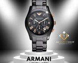 Orologio da uomo Emporio Armani AR1410 con quadrante cronografo in ceram... - $129.89