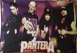 PANTERA Purple band FLAG POSTER BANNER CD Thrash Metal - £16.02 GBP
