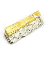 5 Inch White Sage Palo Santo ~ Smudging Incense For Smoke Cleansing, Purify - £6.29 GBP