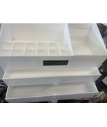 White Acrylic  Drawer Cosmetic jewelry organizer Dose of Roses Beverly H... - €32,39 EUR