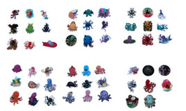 Cool Octopus Assorted 3D Colorful PC Stickers 53 PCS NEW - £15.82 GBP