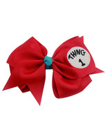 NEW Boutique Dr Seuss Thing 1 Thing 2 Girls Short Sleeve Ruffle Dress - £4.79 GBP+