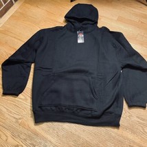 NEW Tracksuit Sweatsuit XL Black Y2K ZEN Hoodie and Sweatpants - £35.38 GBP