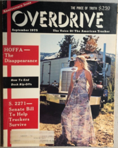 OVERDRIVE vintage Trucking Magazine  September 1975 - £27.84 GBP