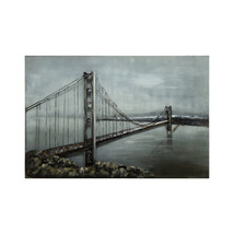 Empire Art Direct 32 x 48 in. Golden Gate Bridge Hand Painted Primo Mixe... - £262.69 GBP