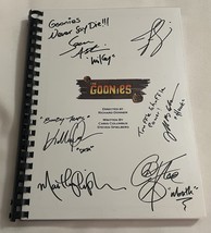 Goonies Movie Script with Reproduction Signatures on Cover - £25.53 GBP