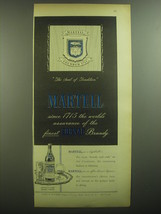 1947 Martell Cognac Ad - The seal of tradition - £14.54 GBP