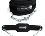 Dip Belt With Chain For Weightlifting, Pull Ups, Dips - Heavy Duty Steel... - $74.99