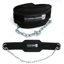 Dip Belt With Chain For Weightlifting, Pull Ups, Dips - Heavy Duty Steel... - £59.86 GBP