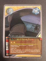Naruto CCG Inherited Iron Arm 356 Approaching Wind Rare LP 1st Edition - £3.53 GBP