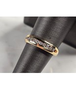 Womens Vintage Estate 14K Gold Tessler Weiss Diamond Ring 4.2g E7806 - €423,62 EUR