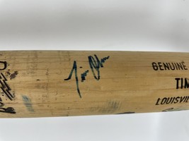 Tim Olson Signed Autographed Game Used Louisville Slugger Baseball Bat -... - £31.44 GBP