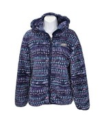 Eddie Bauer Quest Soft Plush Fleece Jacket Youth L Purple Blue Full Zip ... - £11.83 GBP