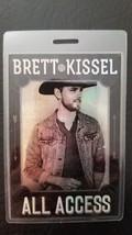 BRETT KISSEL - ORIGINAL 2015 TOUR ALL ACCESS LAMINATE BACKSTAGE PASS - $42.00