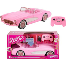 Hot Wheels RC Barbie Corvette Remote Control Car from Barbie: The Movie New Boxe - £102.70 GBP