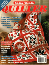 Traditional Quilter Magazine December 1989 Quilt Patterns Christmas Clas... - $7.61