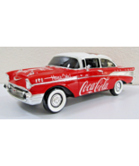 COCA-COLA &quot;Refreshingly Classic&quot; 1957 Bel Air Sculpture 1:18 Diecast wit... - $108.89