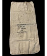 Vintage Federal Reserve Bank Bag Size G Memphis Tennessee 12&quot;x25&quot; McDonell - $40.34 CAD