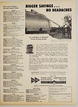 1957 Print Ad Stran-Steel Quonset Grain Drying Farm Building Detroit,Michigan - £13.48 GBP