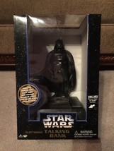 Star Wars Darth Vader Electronic Talking Bank &#39;96 (Dallas/Ft. Worth Pickup Only) - £36.88 GBP