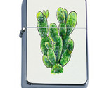 Cactus and Succulents Plants D2 Flip Top Dual Torch Lighter Wind Resistant  - $16.78