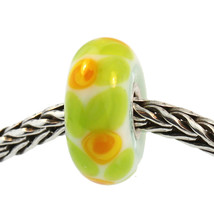 Authentic Trollbeads Glass 61371 Buttercup RETIRED - $13.52