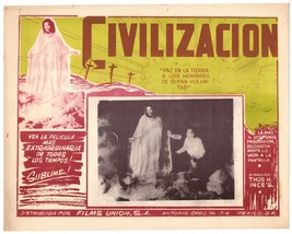 Thomas H. Ince&#39;s Civilization (1916) Wwi Pacifist Allegorical Silent Film LC7 - £98.32 GBP