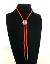 Vintage Red Boys Life Magazine Boy Scout BSA Bolo Neckerchief Slide - $13.49
