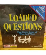 Loaded Questions Classic Family Party Game of Who Said What 2014 Family ... - $19.34