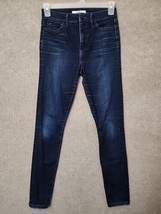 Sam Edelman Stiletto High Rise Skinny Jeans Womens 27 Blue Dark Wash Stretch - £19.37 GBP