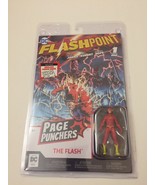 NEW DC Comics Flashpoint Comic / MacFarlane Flash Figure Page Punchers - $17.96