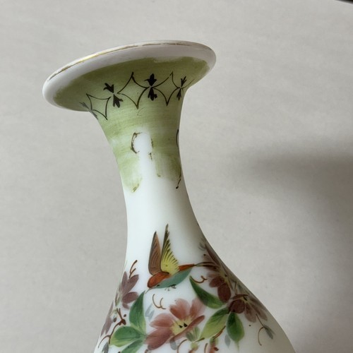 Antique Hand Painted Glass Vases SMALL Mt READ MORE Item image 7