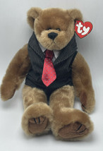 Ty Attic Treasure William Dress For Success Posable Bear 1993 - £6.31 GBP