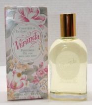 VTG Crabtree &amp; Evelyn Veranda Perfumed Oil Bath And Body 3.5 oz 100 ml NOS - £80.86 GBP