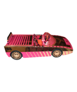Speedmatic Car Hot Tub Dance Floor Limo Barbie Size Doll Pink Gold Conve... - £23.19 GBP